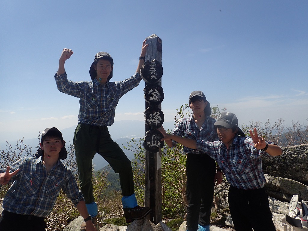 2016年度 奥秩父個人山行 金峰山〜甲武信ヶ岳の写真（6月18日）