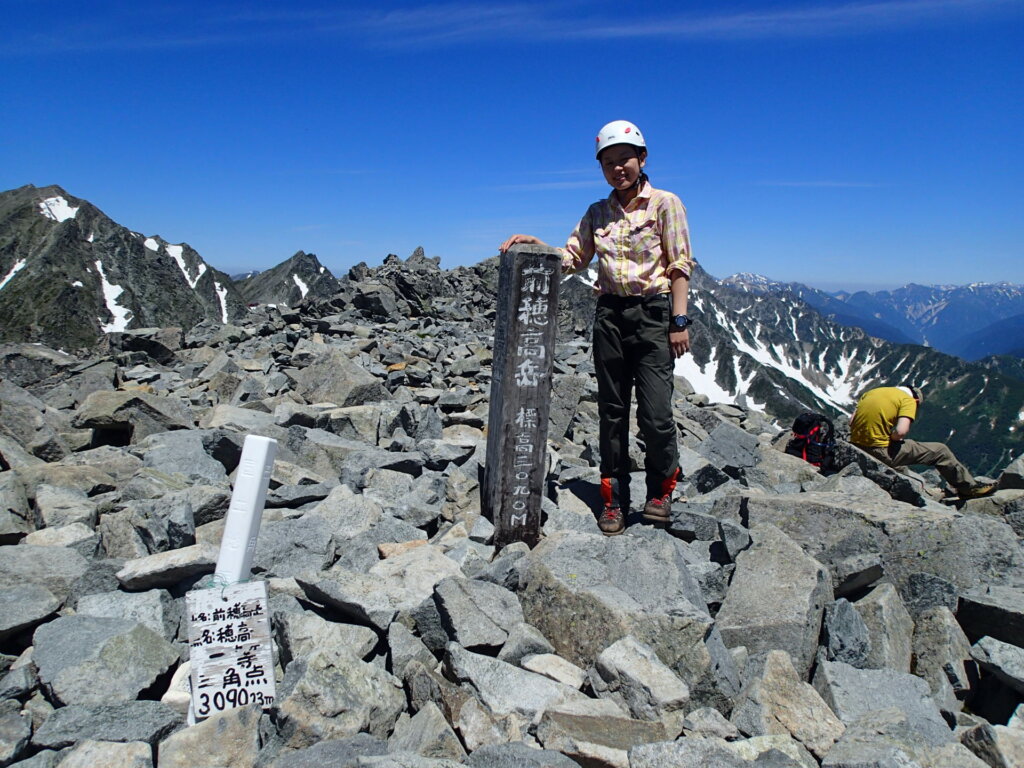 2015年度 穂高岳個人山行 穂高岳縦走の写真（7月11日）
